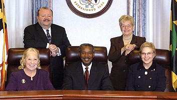 [photo, Calvert County Board of County Commissioners, Prince Frederick, Maryland]