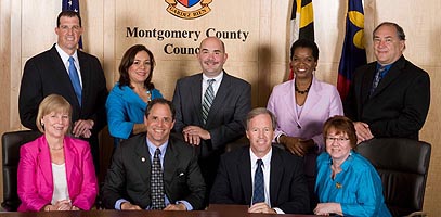 [photo, County Council, Montgomery County, Maryland, 2009]